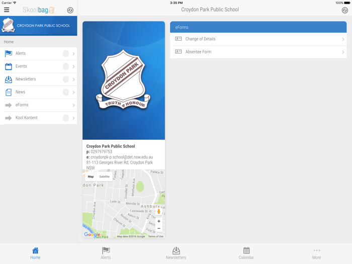 Croydon Park Public School - Skoolbag