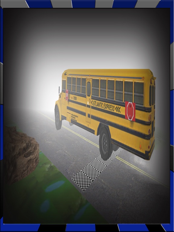 Crazy School Bus Driving Simulator game 3d iPad screenshot