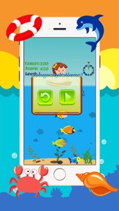 Girl Fishing - toddler games free for educational screenshot #4 for iPhone