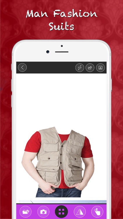 Man Fashion Suit Photo Montage – Head in hole screenshot-3