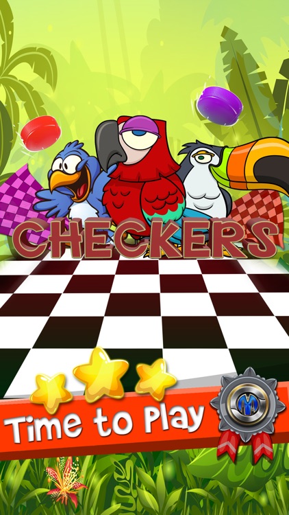 Checkers Board Puzzle Birds Games Pro with Friends by Sukanda Tualek