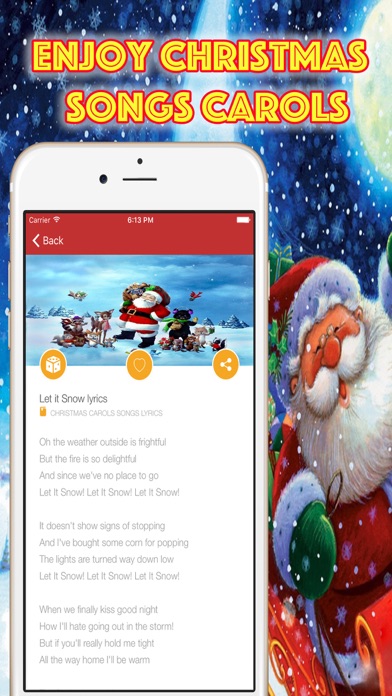 クリスマスソングホリデー歌詞プレイリストキャロル Japan Holiday iphone Appのおすすめ画像2