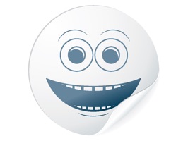 White Stickies Smileys is a fun stickers pack for iMessage
