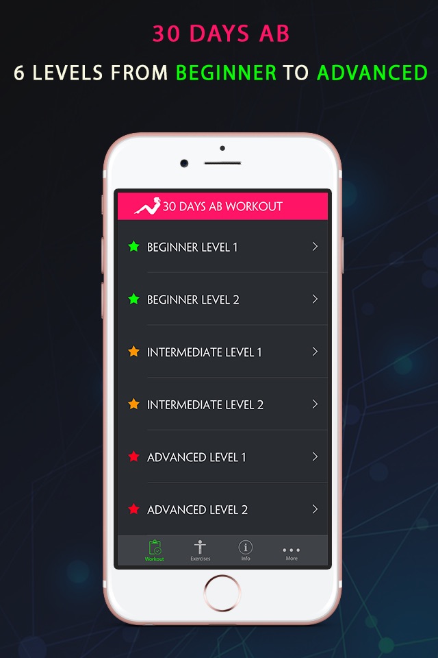 30 Day Ab Fitness Challenges ~ Daily Workout screenshot 2