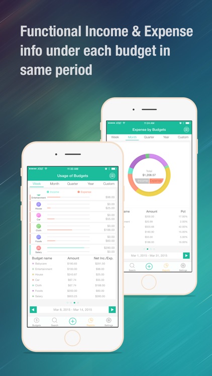 Budget Wiz - Monthly Home Budget Planner & Manager screenshot-3