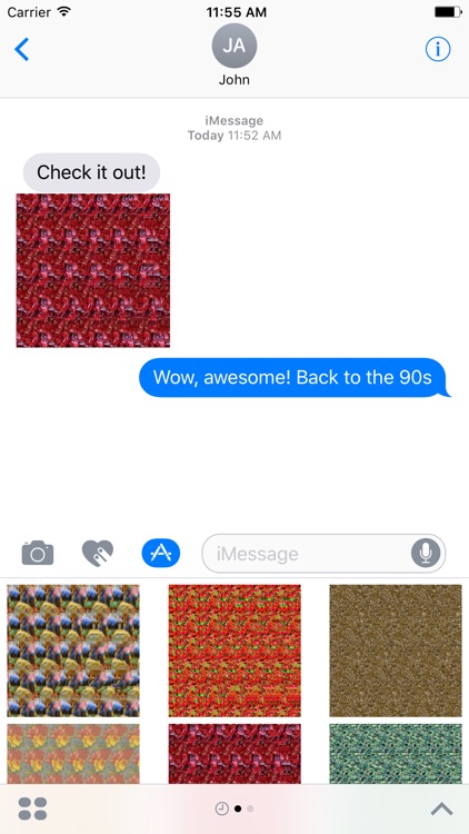 Stereogram Stickers