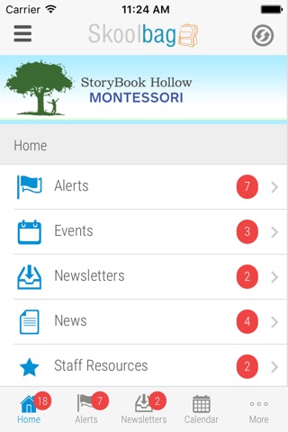 StoryBook Hollow Montessori - Skoolbag screenshot 2