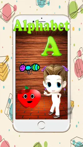 Game screenshot a to z alphabet flash cards kids 2 - 4 years old apk