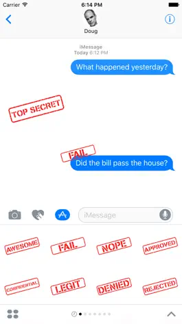 Game screenshot stamper ~ rubber stamp rejected sticker pack mod apk