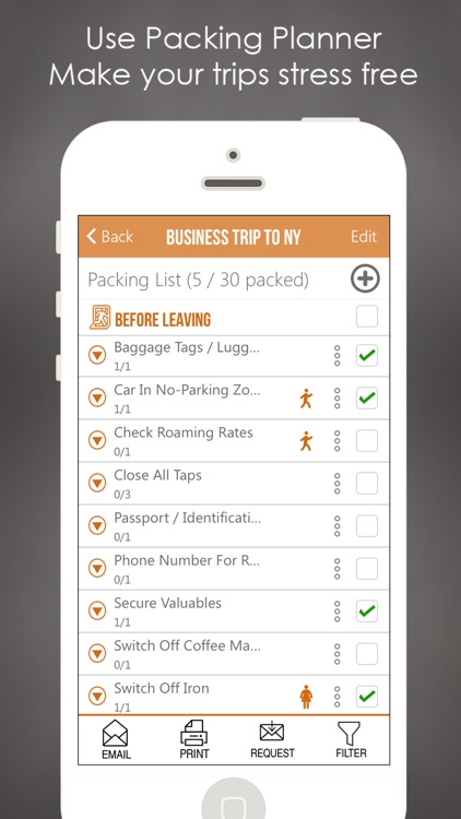 Packing Planner PRO- Travel List for Trip Advisor