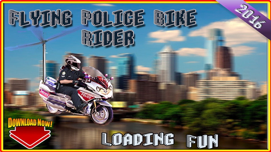 Flying Motorcycle – Real Police Pilot Helicopter - 1.0 - (iOS)