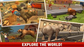 2016 Dinosaur simulator park Dino world fight-ing screenshot