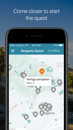 Bergamo Quest - Unconventional tourist guide screenshot 1