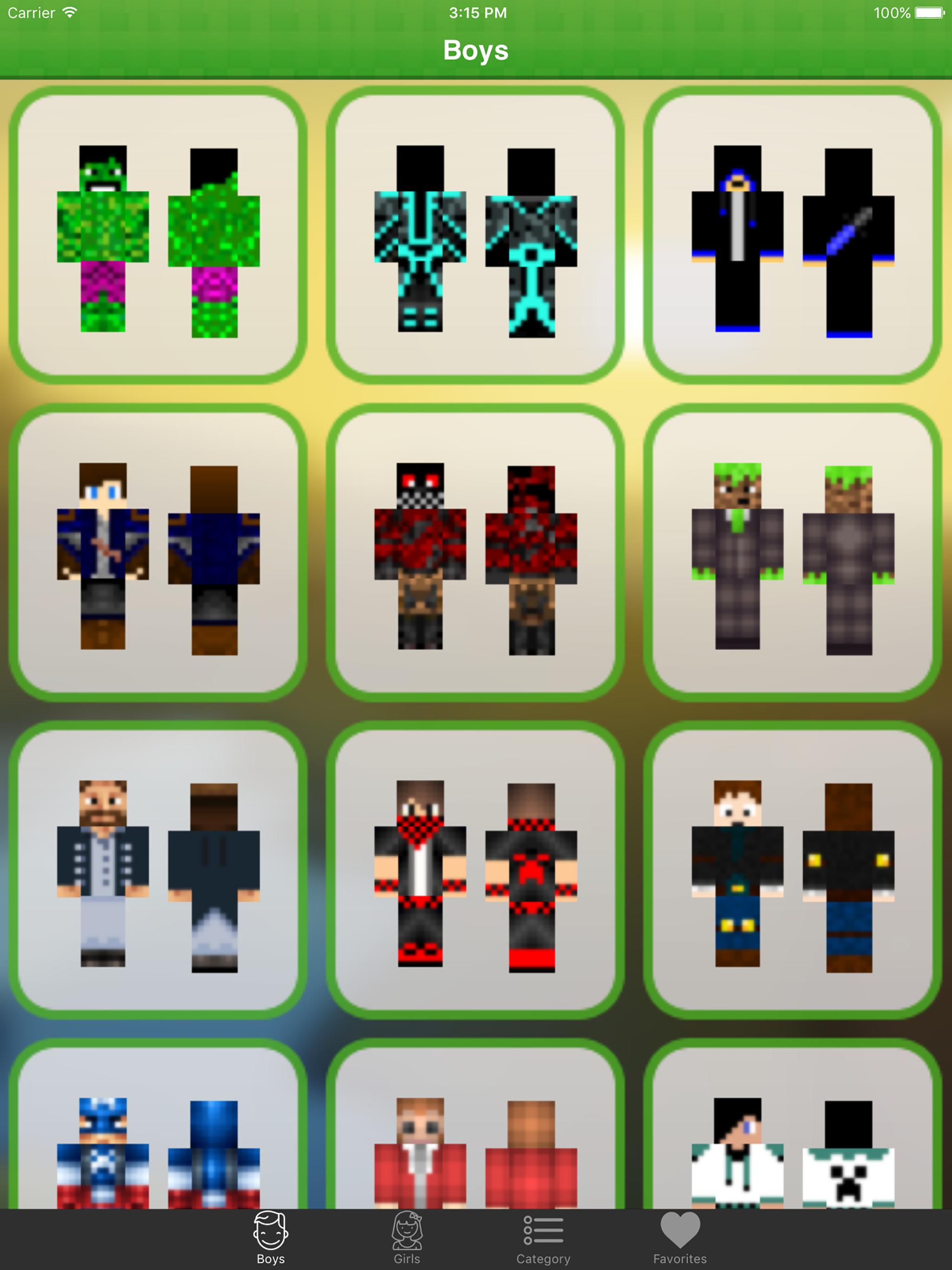 skins for minecraft. screenshot 6