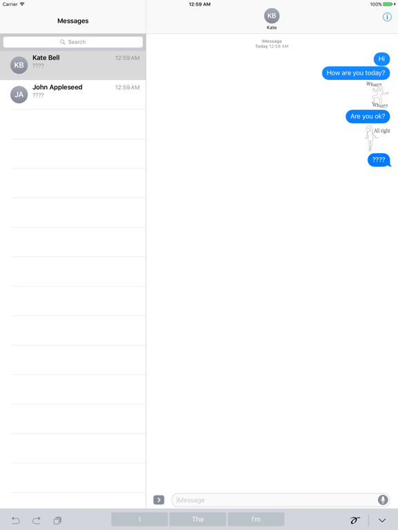 Graffiti man animated stickers for iMessage