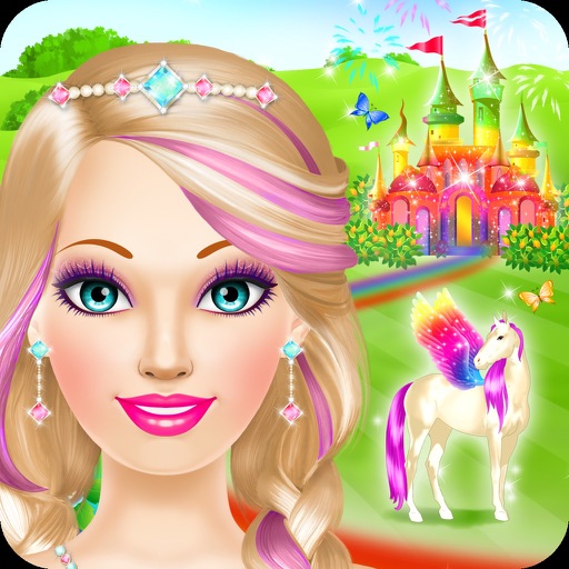 Magic Princess - Girls Makeup & Dressup Salon Game iOS App