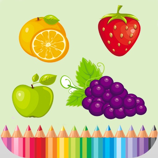 Fruit Coloring Book icon