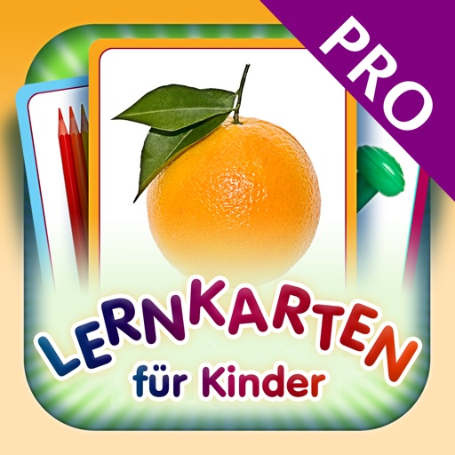 Flashcards for Kids in German PRO - Lernkarten für Kinder iOS App