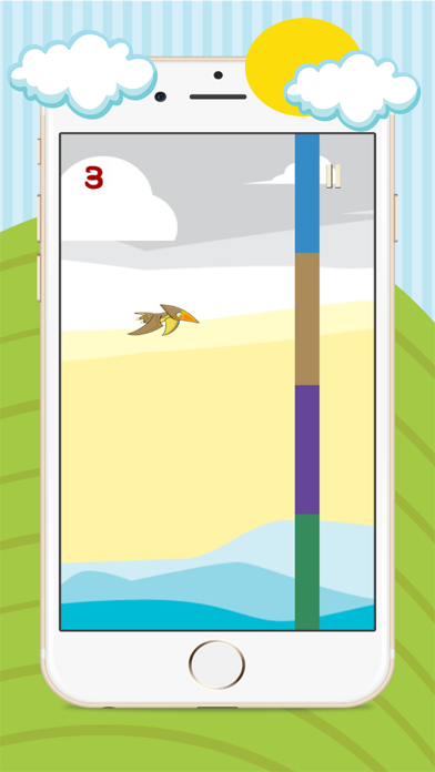 Screenshot #1 pour Dinosaur Bird Flying Games For Kids App