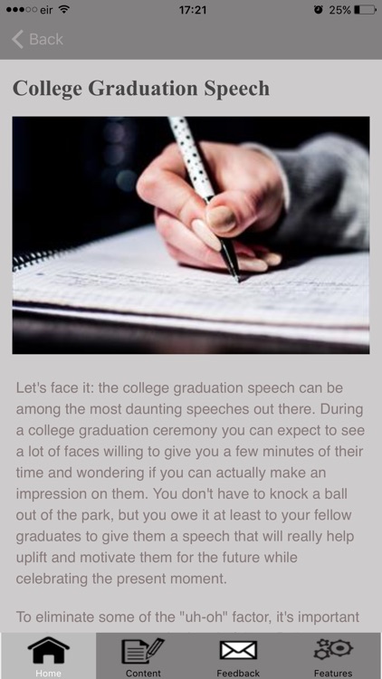 How To Write A Graduation Speech