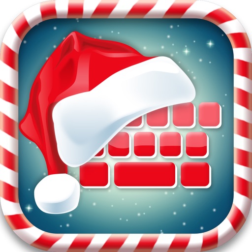 Christmas Keyboard – Cute Background, Emoji & Font icon