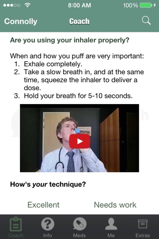 Connolly Asthma App screenshot 4