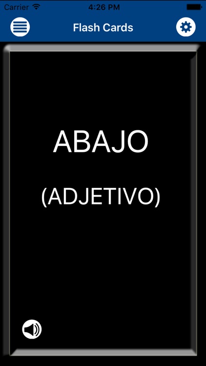 Alumno: Spanish Flashcards
