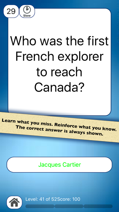 Screenshot #2 pour Canadian History Homeschooling Quiz For Children