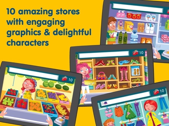 Shop & Math - Games for Toddlers to Learn Counting iPad screenshot