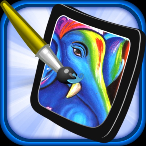 Coloring Sparkles and Painting for Kids Offline icon