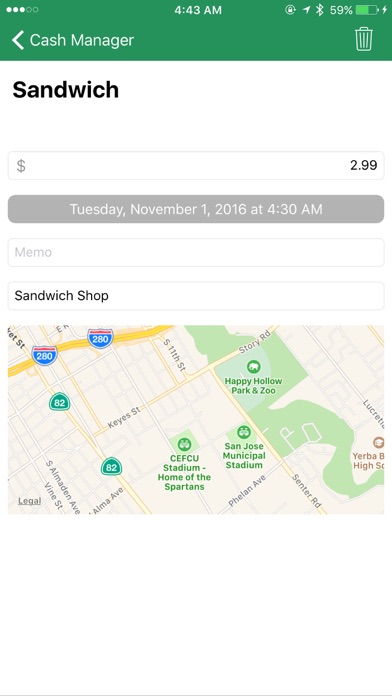 Screenshot #2 pour My Cash Manager
