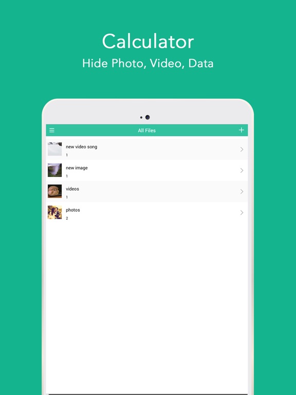 Screenshot #5 pour Calculator - Hide Photo, Video, Data