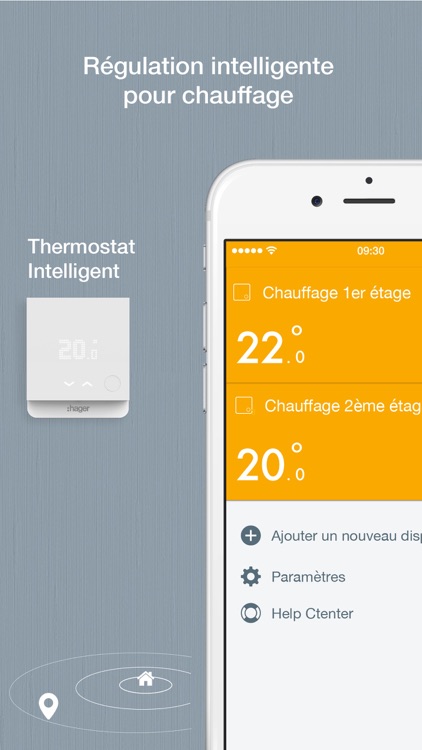 Hager Smart Thermostat screenshot-4