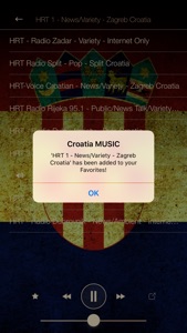 Croatia Music ONLINE Radio from Zagreb screenshot #3 for iPhone