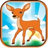 Coloring Children and adults Deer Santa