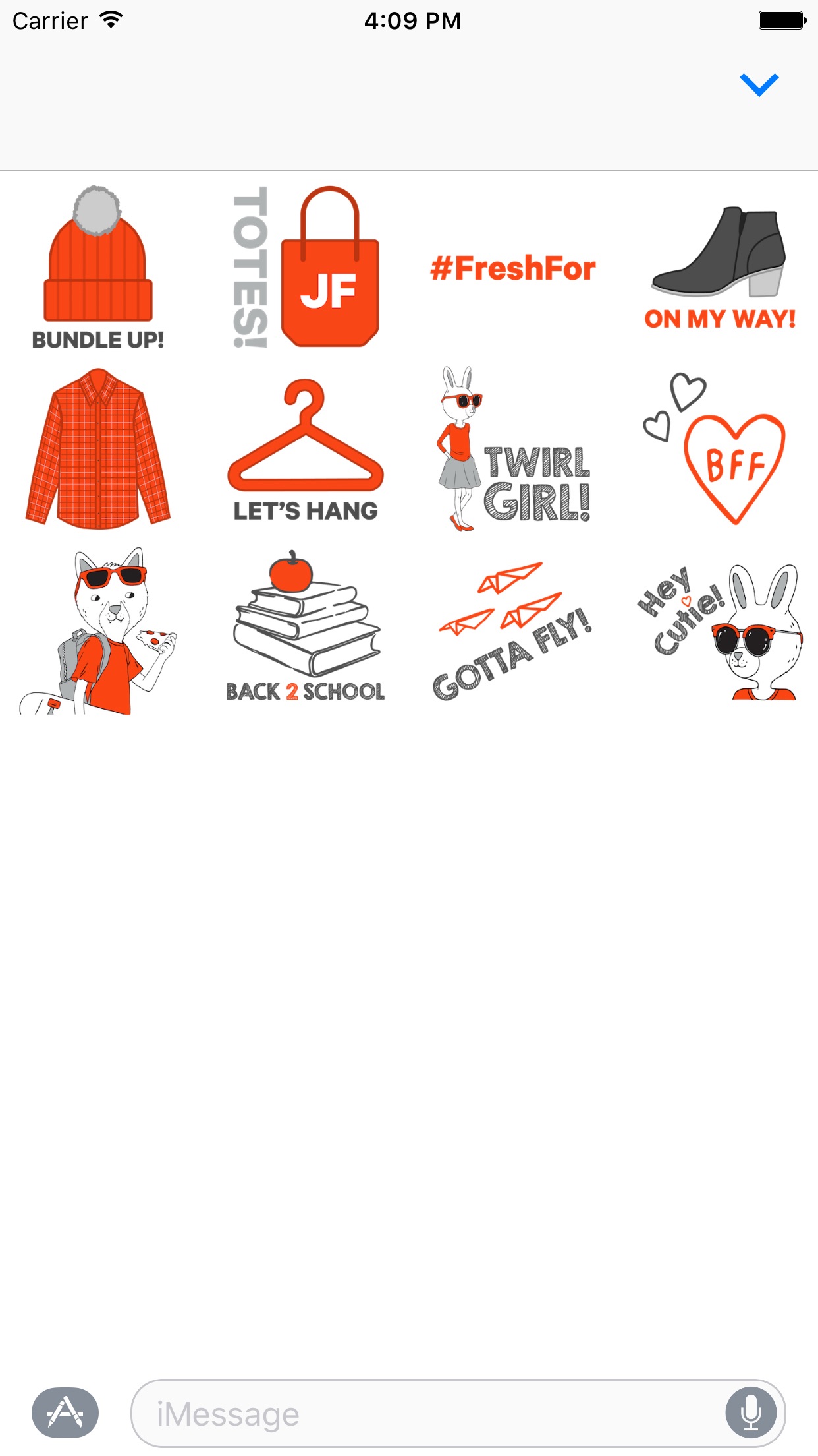 Screenshot 1 of Joe Fresh Stickers
