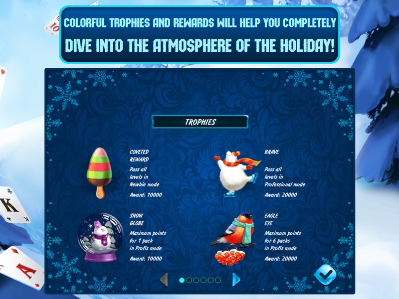 Solitaire Jack Frost Winter Adventures Free screenshot 9