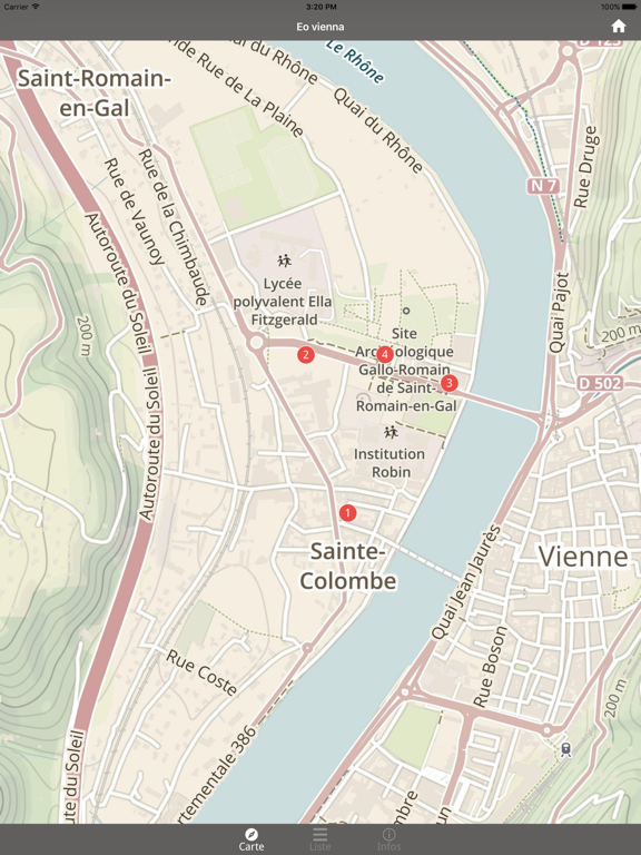 Screenshot #5 pour Eo Vienna - Sites archéologiques St-Romain en Gal