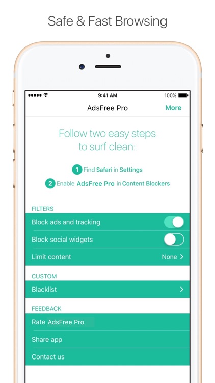 AdsFree Pro Safari Ads Blocker