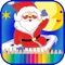 Christmas coloring book games for kids
