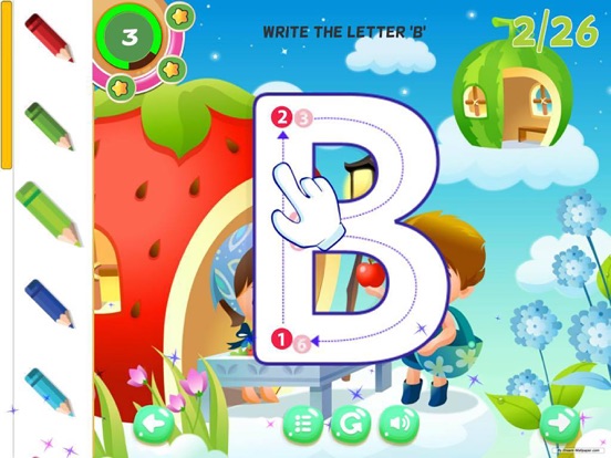 Screenshot #6 pour Alphabet Learning for Kids ABC Tracing Letter