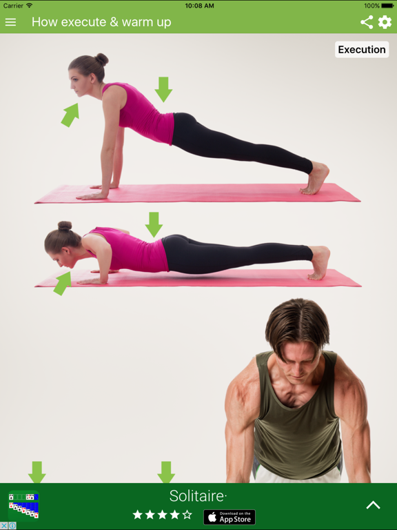 Screenshot #6 pour BodyTastic: Push Ups Trainer Workout for Pecs