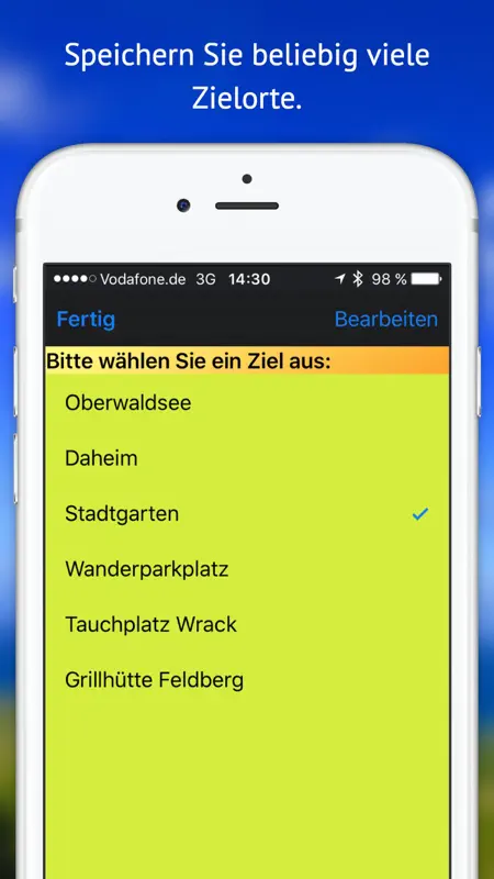 Heimweg Finder - GPS Navigations App screenshot 3 of 3