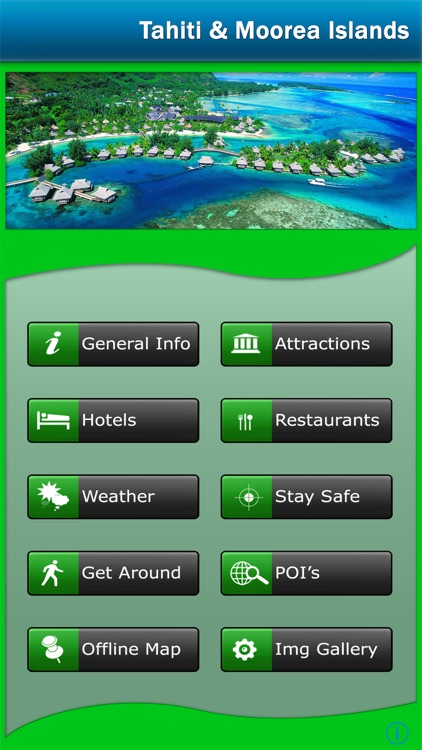 Tahiti & Moorea Offline Map