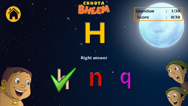 Words and Alphabets Game with Bheem(圖2)-速報App