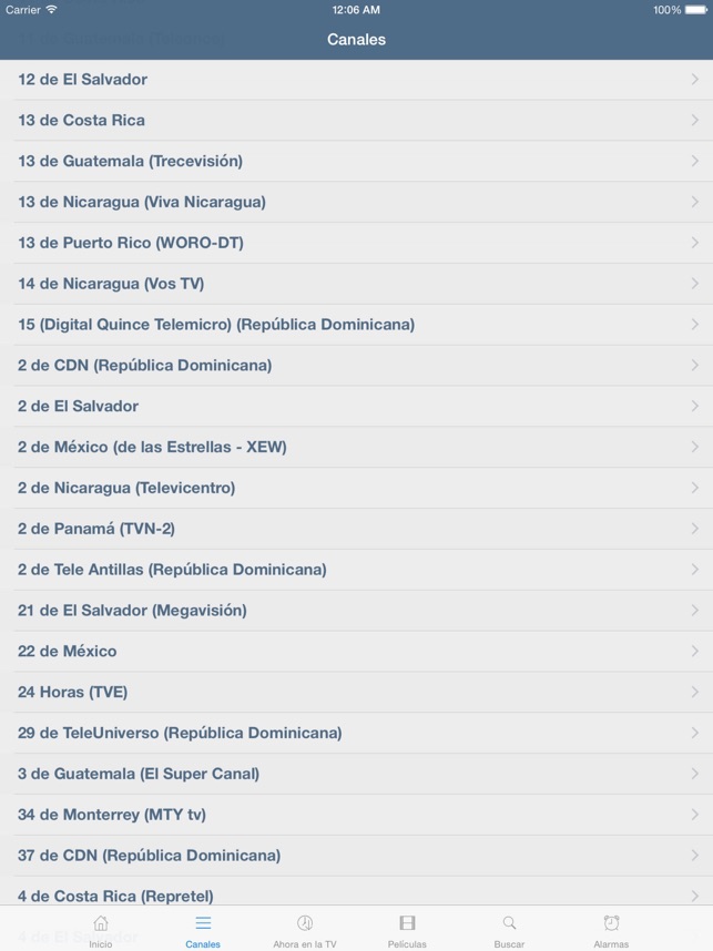 Televisión de El Salvador Guía para iPad(圖1)-速報App