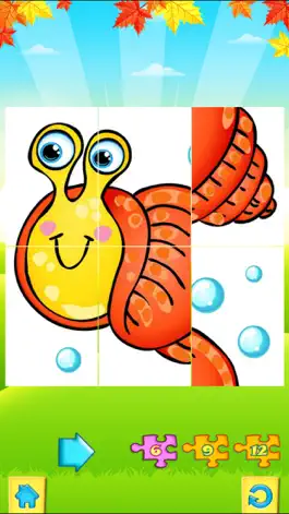 Game screenshot 123 Kids Fun PUZZLE RED - Kids Slide Puzzle Games mod apk