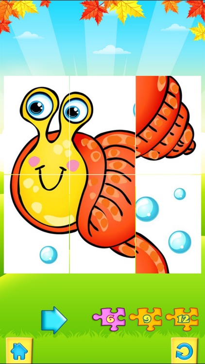 123 Kids Fun PUZZLE RED - Kids Slide Puzzle Games screenshot-0