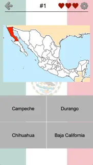 mexican states - quiz about mexico iphone screenshot 1