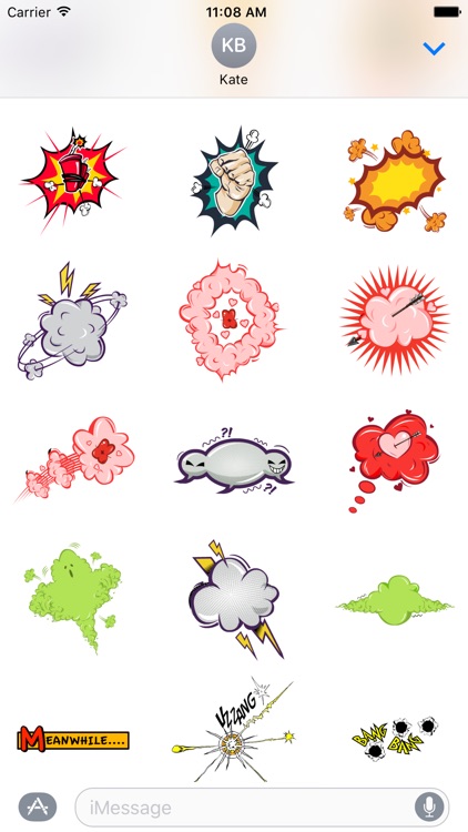 Comic Stickers screenshot-3